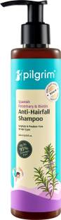 Pilgrim Spanish Rosemary Biotin Shampoo for Men & Women|Reduce Hair loss & Breakage