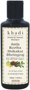 Satvayush Amla Reetha Shikakai Bhringraj Shampoo Best Anti Hailfall & Anti Dandruff
