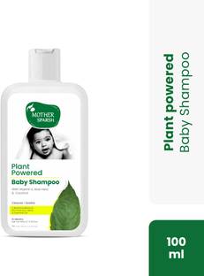 Mother Sparsh Plant Powered Natural Baby Shampoo, Gently Nourishes Baby's Scalp & Hair-100ml