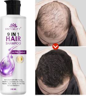 INTIMIFY 9 in 1 Anti-Hair Fall & Hair Growth Shampoo Nourishes Hair Roots