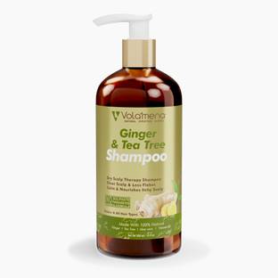 Volamena Ginger & Tea Tree Shampoo with Anti Dandruff Active Ingredients