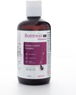 Bontress Plus Hair Shampoo with Caffeine, Vitamins & Ginkgo Biloba | Paraben & SLS Free
