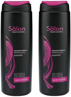 GYBest SALON PROFESSIONAL ADVANCE FORMULA SMOOTH & SHINE SHAMPOO pack of 2