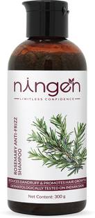 Ningen Rosemary Hair Shampoo I Removes Dirt, Dandruff, Oil, Pollutants I Dermat Tested