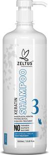 ZELTUS Keratin Shampoo for Use after all types of Hair Treatment