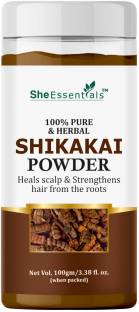 She Essentials Shikakai Powder for Hair Shampoo and Hair Conditioning