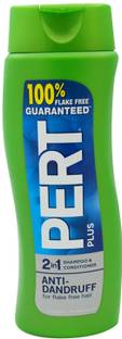 Pert Dandruff Control Pyrithione Zinc For Flake Free Hair 2 In 1 Shampoo Unisex