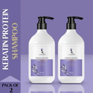 La'bangerry Keratin Protein Shampoo with Almond & Eucalyptus for Shine
