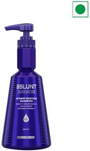 BBlunt Intense Moisture Shampoo with Jojoba and Vitamin E for Dry & Frizzy Hair