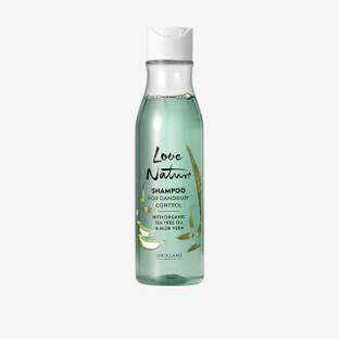 Oriflame Sweden Love Nature Shampoo For Dandruff Control with Organic Tea Tree Oil & Aloe Vera