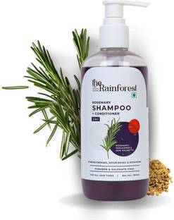 the rainforest ROSEMARY SHAMPOO for Hair Growth, with Fenugreek and Saw Palmetto, 300ML