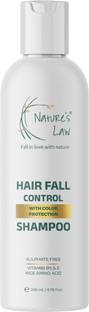 Nature's Law Sulphate Free Shampoo For Hair Fall Control with Color Protection