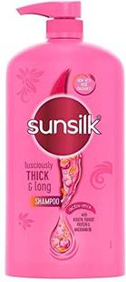 SUNSILK pink LUSCIOUSLY THICK & LONG SHAMPOO 1 L set of 1pc