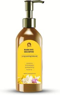 MECGREEN Hair dye shampoo for Women & Men All Hair Types| Natural & Long-Lasting Color