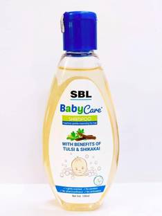 SBL Baby Care Shampoo - Tearless Cleanser for Kids (Pack of 3)