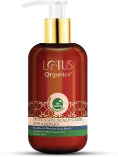 Lotus Organics+ Intensive Scalp Care Shampoo | Prevents Hair Thinning & Itchy