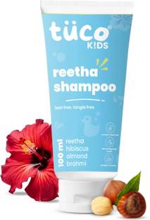 TuCo Intelligent Kids Mild Shampoo, with Soapnut, Hibiscus. TearFree & Hypoallergic