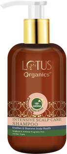 Lotus Organics+ Intensive Scalp Care Shampoo | Prevents Hair Thinning & Itchy