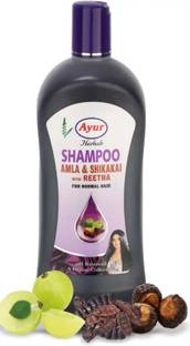 AYUR HERBALS Amla & Shikakai With Reetha