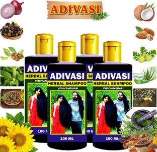 Vishvambhari Adivasi Dandruff Control Hair Shampoo with Virgin Coconut & Amla