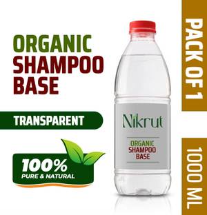 Nikrut Pure & Natural 100 % Transparent shampoo & Pearly Shampoo base 1kg ( 1000ml)