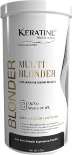 KERATINE PROFESSIONAL Multi Blonder Powder 500gm | Now get Upto 9 Levels of lift with Multi Blonder