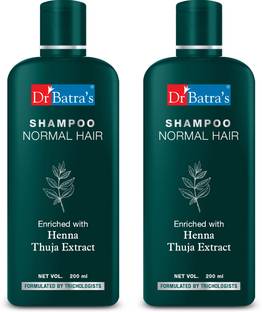 Dr Batra's Shampoo Enriched With Henna (200 ML) Pack of 2