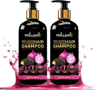 Phillauri Onion Shampoo Hair Fall Rescue Nourishing Shampoo