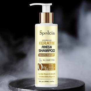 Spelcin Keratin Protein Shampoo for Longer, Stronger Hair