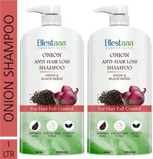 blestaaa essentialss Anti Dandruff and Silky Hair Onion Blackseed Shampoo