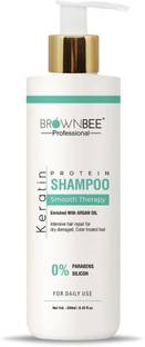 brownbee Keratin Protein With Argan Oil Shampoo (250 ml)