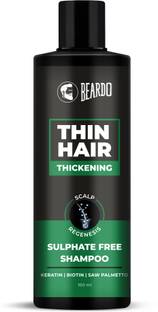 BEARDO Thin Hair Thickening Sulphate Free Shampoo | For Strong & Thick Hair