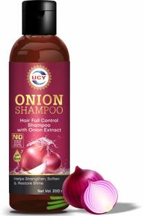 UCY Onion Shampoo for Hair Fall Control Shampoo with Onion Extract - Helps Strenghthen, Soften & Restore Shine