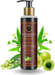 Advik Ayurveda Amla Bhringraj Shampoo for Hair Fall and Dandruff Control
