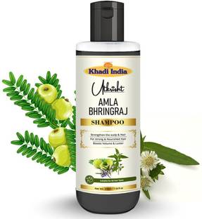 Utkrisht Khadi Ayurvedic Amla Bhringraj Shampoo for Dandruff, Scalp and Growth hair
