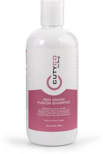 CUTYCO Red Onion Fusion Shampoo for Hair Growth | Paraben & Sulphate Free