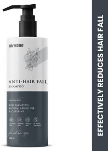 Nirvasa Anti Hair Fall Shampoo for Hair Growth & Hair Fall Control Biotin & Caffeine
