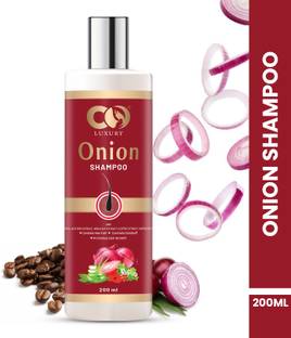 CO Luxury Onion Shampoo with AloeVera & Neem Leaf for Hair Growth and Fall Control