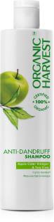 Organic Harvest Anti-Dandruff Shampoo with Tea Tree and Apple Cider Vinegar, For All Hair Types