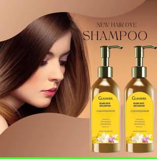 GLAMMIA Japanese Hair Dye Shampoo – Japanese Long Lasting Hair Dye Natural Oils