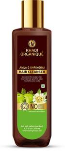 khadi ORGANIQUE Amla & Bhringraj Hair Cleanser-SLS & Paraben Free