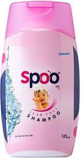 CURATIO Spoo Shampoo - Best tear free and mild shampoo for babies 125ml