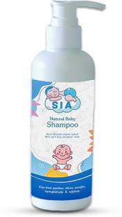 Sia Baby Shampoo - Gentle Cleansing, Tear-Free Formula for Soft, Healthy Hair