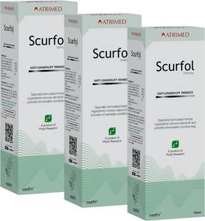 Atrimed Scurfol Anti-Dandruff Topical Pack of 3