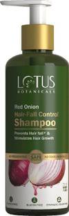 Lotus Botanicals Red Onion Control Shampoo | Prevent Hair Fall & Stimulates Hair Growth