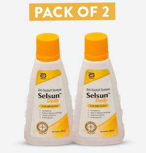 Selsun Daily Anti Dandruff hair Shampoo_120ml ( Pack of 2)