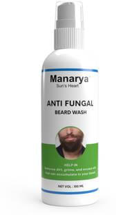 Manarya Anti Fungal Beard Wash Remove Dirt & Excess Oil (Ringworm, Alopecia Areata)