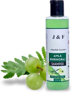 J & F Pure Natural Amla & Bhringraj Hair Cleanser/Shampoo Hairfall Control