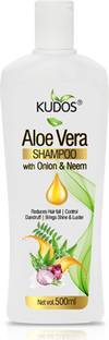 KUDOS Aloe Vera Shampoo With Onion & Neem | 500ML