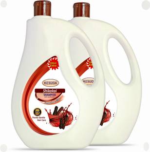 KESUDA Advanced Natural Shikakai Shampoo With Pure Extract For Strong And Shiney Hair